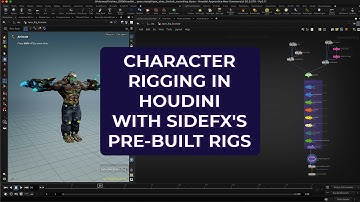 Character Rigging in Houdini with SideFX