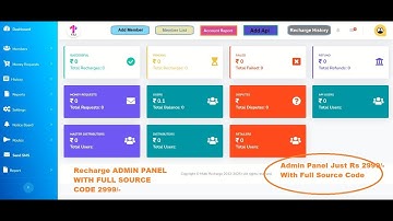 Multi Recharge Software With Full Source Code At Low Prices Just Rs 2999/-
