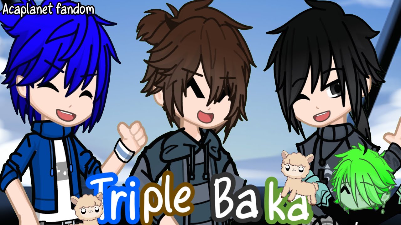 Triple Baka // Among US vs Zombies (Acaplanet) // Gacha life 2 - YouTube