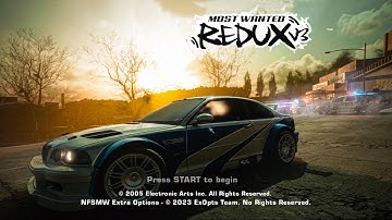 Need for Speed : Most Wanted Redux V3 - Blacklist No. 13