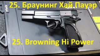 видео: 25. Браунинг 35 Хай Пауэр 9х19 мм. Browning model 35 High Power 9x19mm. картинка: 25. Браунинг 35 Хай Пауэр 9х19 мм. Browning model 35 High Power 9x19mm.