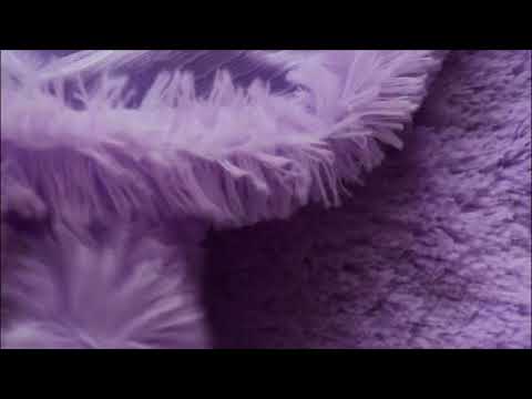 Хутро травичка 20мм бузкове, видео 1