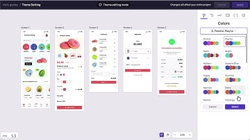 Visily - Styling elements