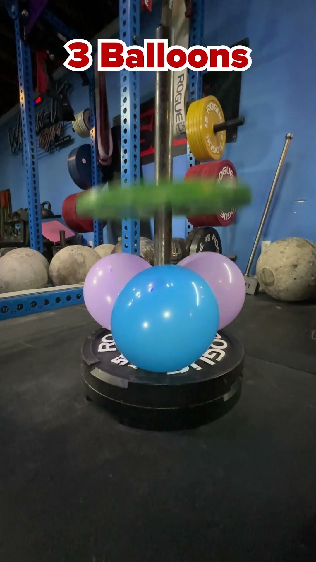 Balloons vs falling weights