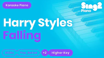 Harry Styles - Falling (Higher Key) Karaoke Piano