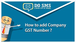 How to add Company GST Number in DO SMS | VK SOFT screenshot 5