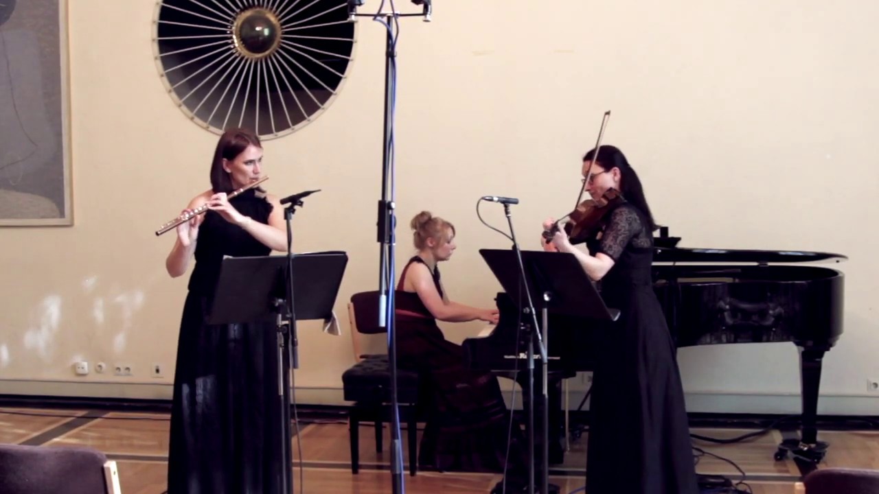 Doppler - Andante und Rondo op. 25  Flöte, Violine, Klavier