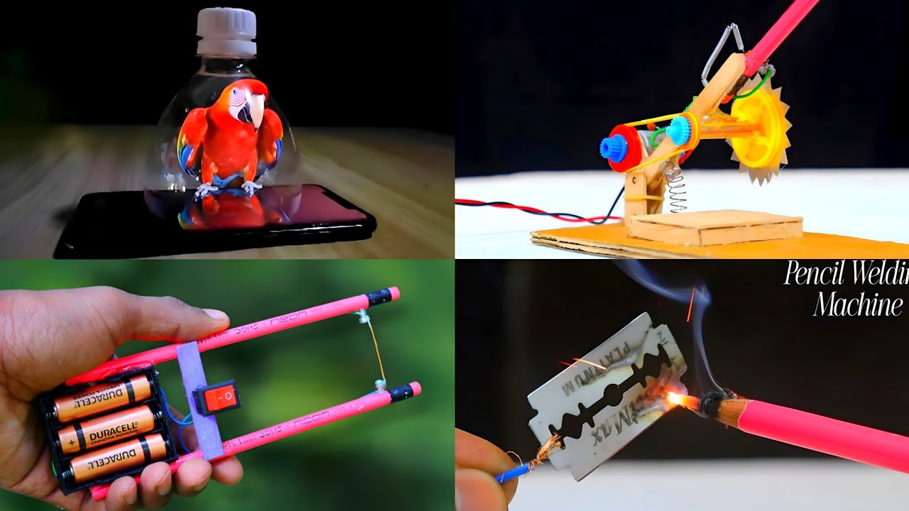 4 DIY INVENTIONS - YouTube