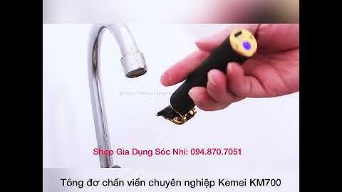 Tông đơ chấn viền chuyên nghiệp Kemei 700