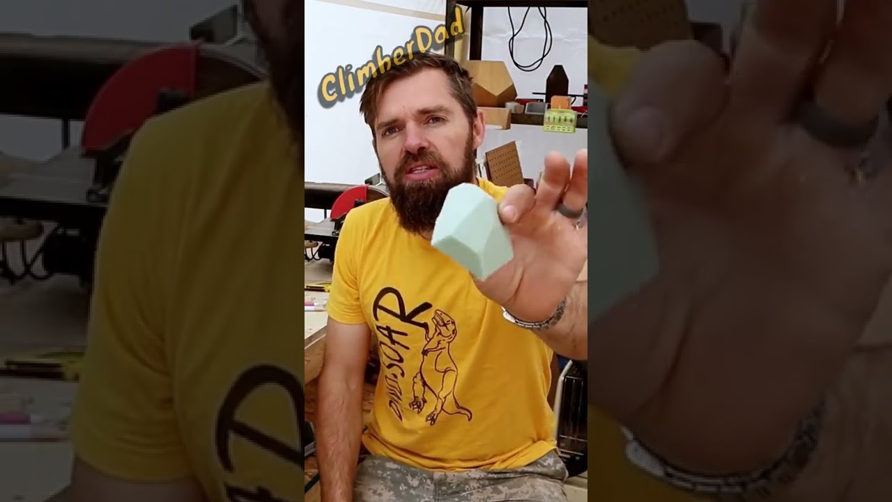 Самодельные зацепки для скалолазания