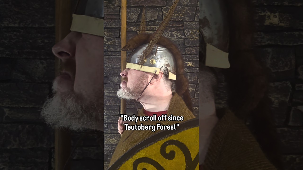 Son I'm gonna need you to step off that EE-kwine #bodycam #cosplay #history #roman #barbarian
