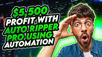 ✅ Awesome day Automation bot got me over $5,500 profit with Auto Ripper Pro in few Minutes