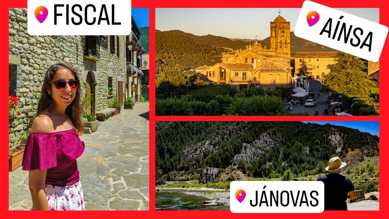 💥 ¿Qué ver en el PIRINEO ARAGONÉS? ⛰️⛰️ (Día 1/9) 📌 FISCAL, JÁNOVAS y AÍNSA