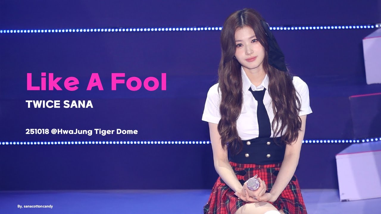 TWICE サナ 250928_SANA】🥺🥺🥺 ONCEからのメッセージ動画、CANDY大合唱に