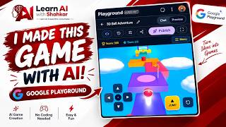 I Created a Game Using Google Playground AI! 🎮 | Full Tutorial