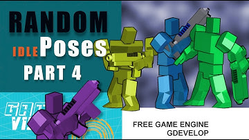 Part four How To Set Up Random Idle Poses Gdevelop 5 Tutorial