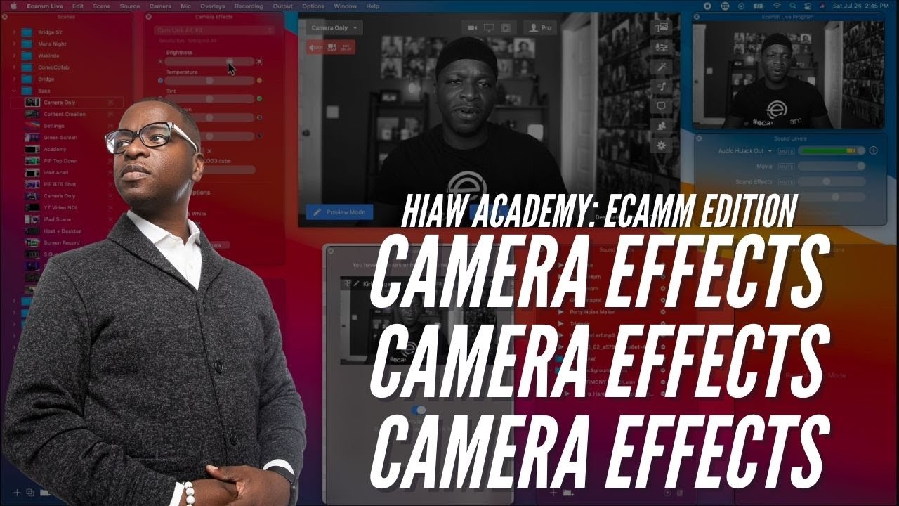 LEARN HOW TO SETUP AND USE CAMERA EFFECTS IN YOUR LIVESTREAM | HIAW ...