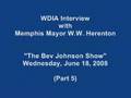 Herenton WDIA Interview (Part 5) -- (June 2008)