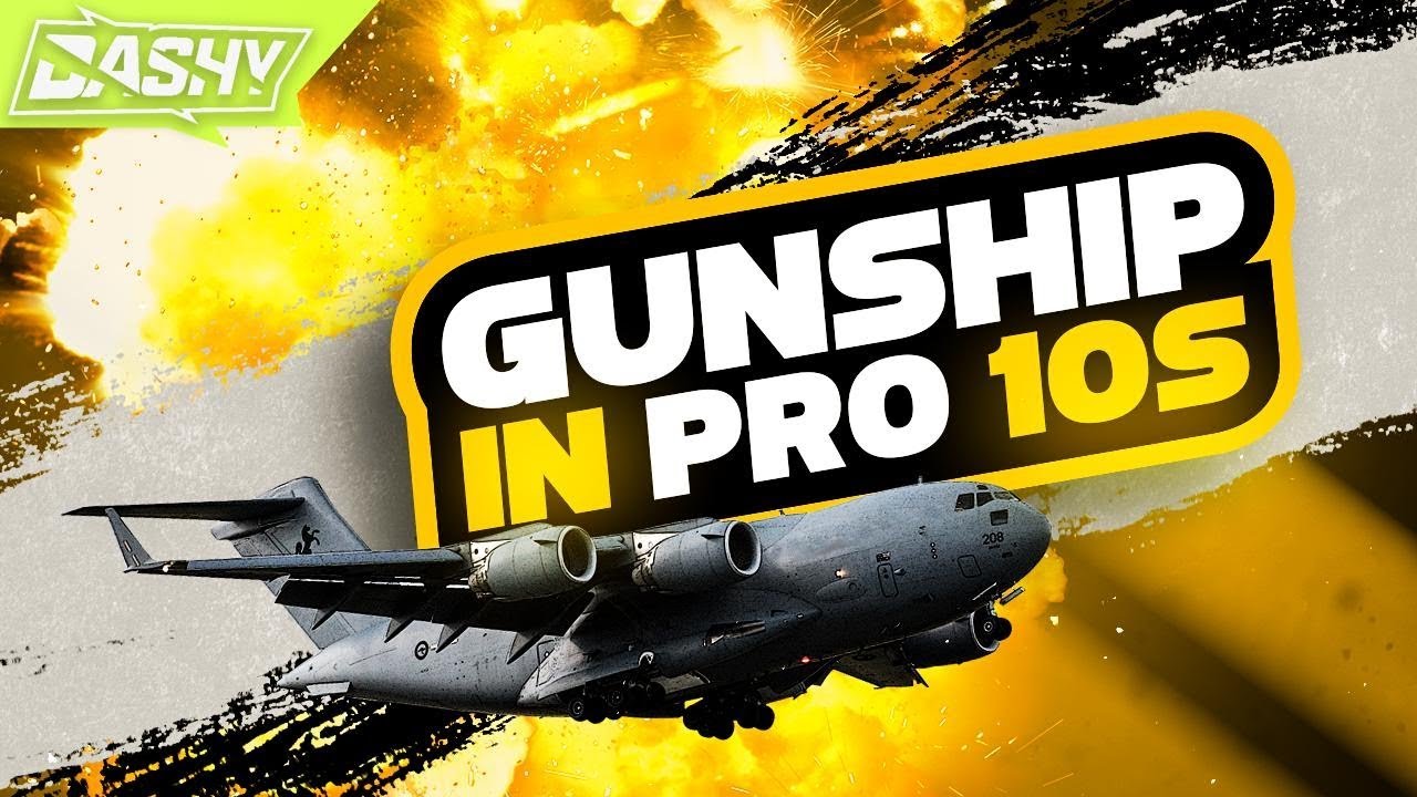 Gunship In Pro 10s!! INSANE COMEBACK (COD:BO4)