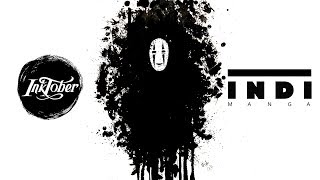 Drawing NO-FACE || SPIRITED AWAY || INKTOBER 2019 || DAY 22