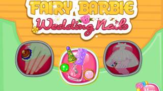 Bridal Manicure Nail Art Girl Game Video - Fairy Barbie Wedding Nails screenshot 2
