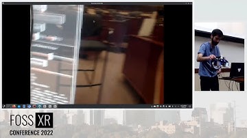FOSS XR 2022 - Short Demo: Visual Inertial Tracking for Monado