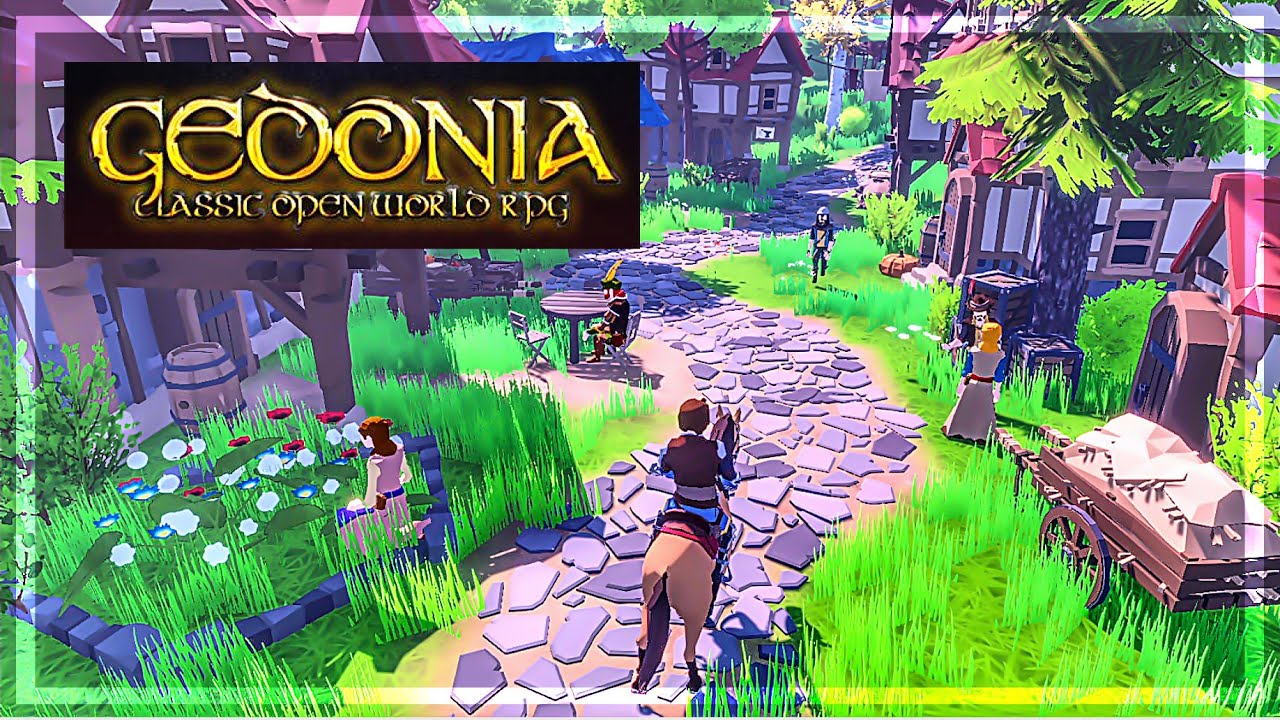 EXPLORE This HUGE Open World RPG With Complete FREEDOM - Gedonia (First ...