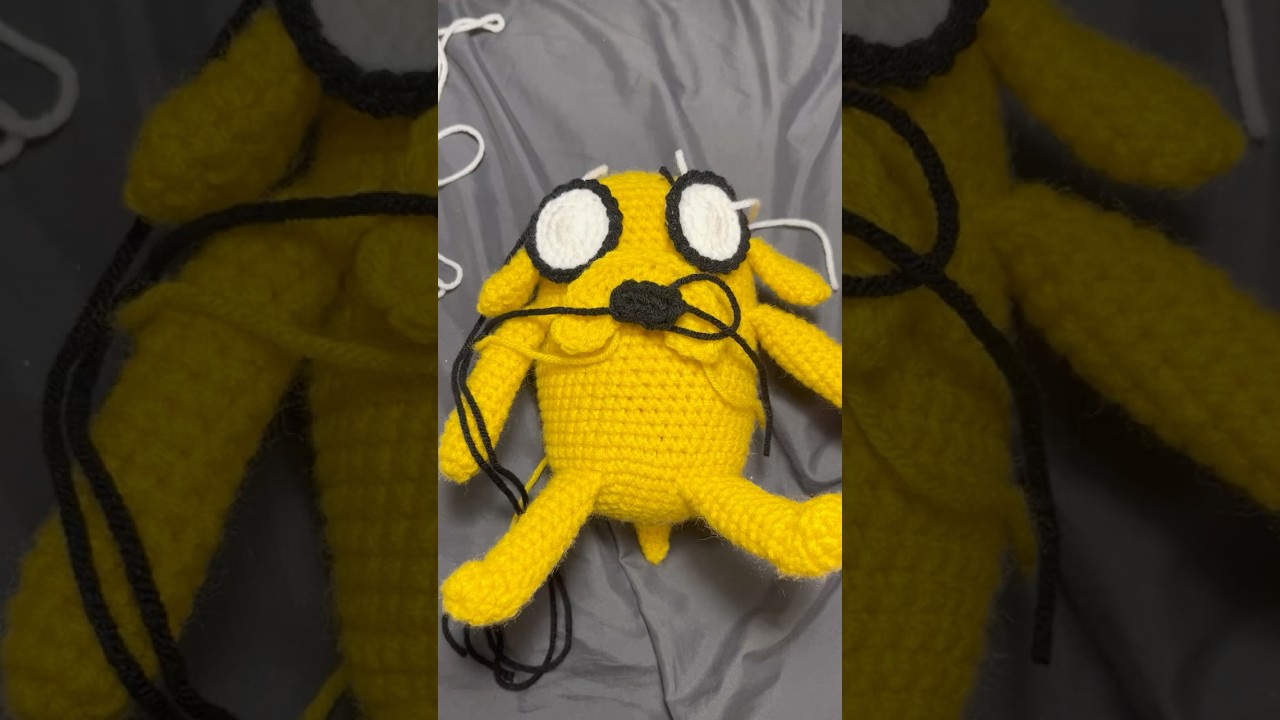 Jake the Dog available on my Etsy, pattern coming soon!! 