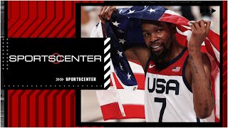 Reacting to Kevin Durant's stellar performance at the Tokyo Olympics | SportsCenter