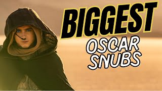 The Biggest Oscars SNUBS in 2025! Who Should've Been Nominated But Wasn't