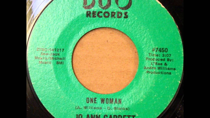 Jo Ann Garrett - One Woman 1968