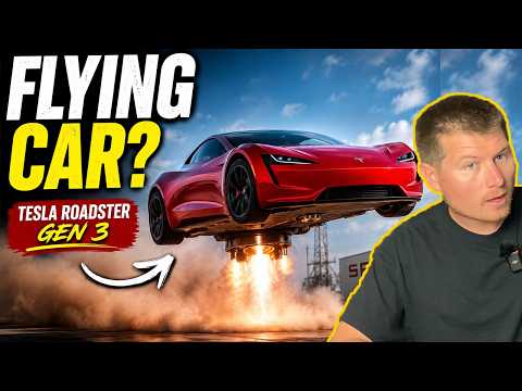 Tesla flying Roadster explained