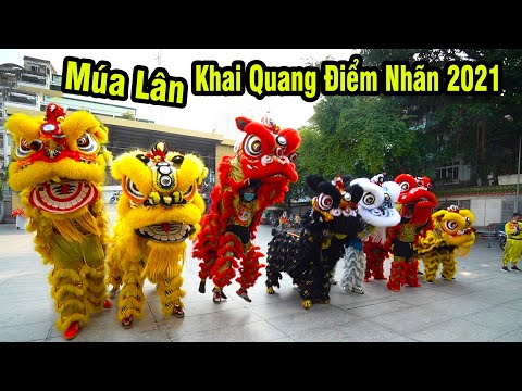 Video Múa Lân Cực Đẹp 2021 / Khai Quang Điểm Nhãn Lân Sư... - youtube