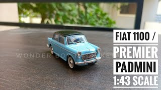 Fiat 1100/Premier Padmini 1:43 Scale Diecast Model | Make - Starline Models Vintage 1 43 Fiat 1100 Fiat Padmini Diecast Model Rare Model Starline Models Germany рџ рџ Єрџ рџ