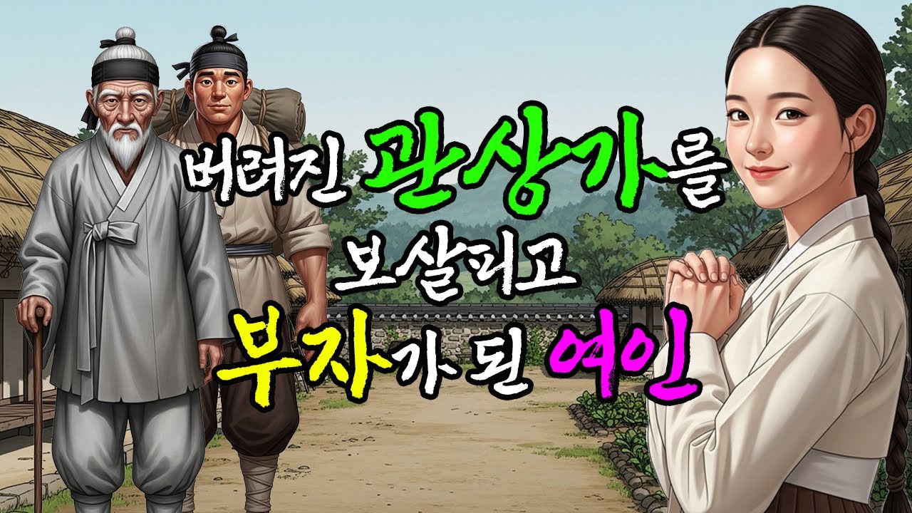 버려진 관상가를 돌봐주고 부자가 된 아씨의 이야기 l 야담·민담·전설·설화·옛날이야기·오디오북