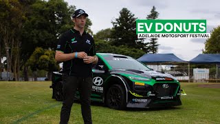 Electric Donuts in Adelaide I Hayden Paddon