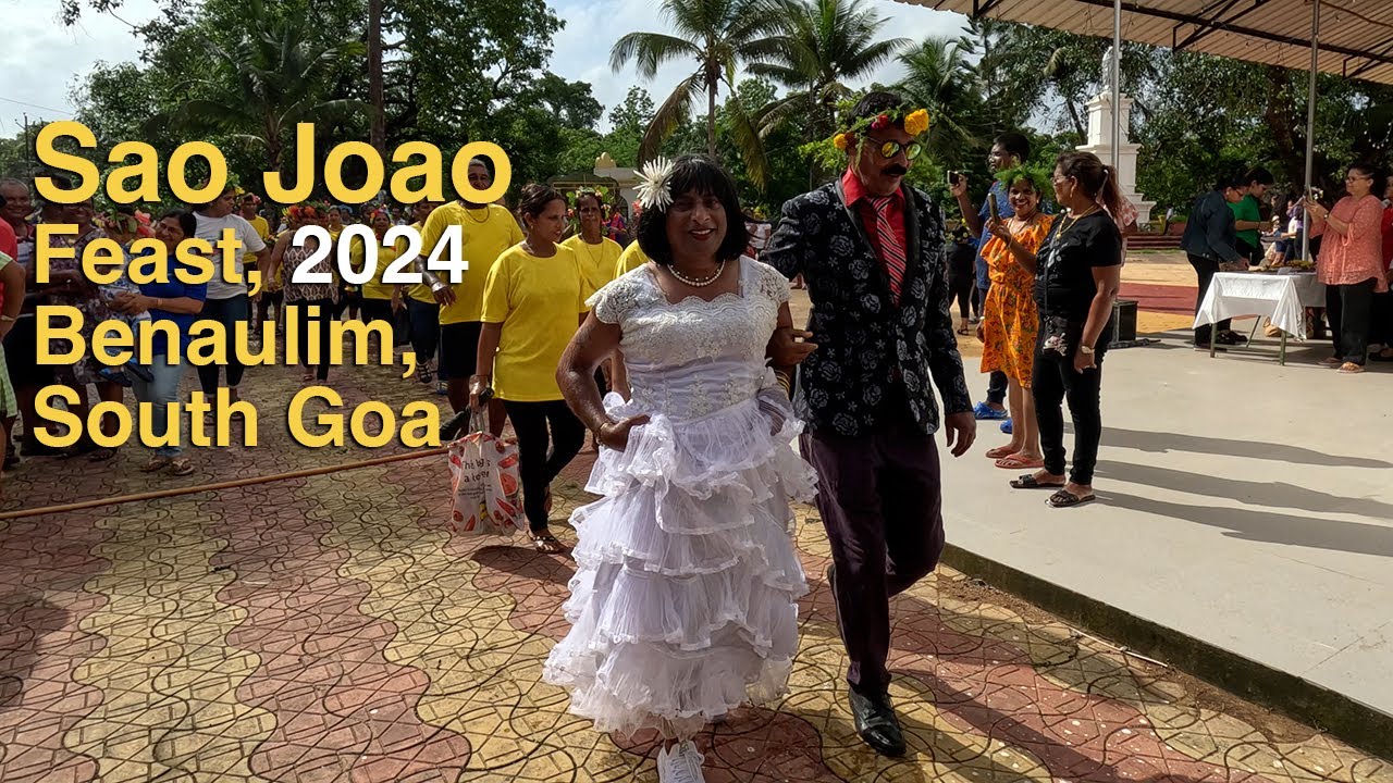 Sao Joao Feast at Benaulim-Varca, South Goa, June 24, 2024