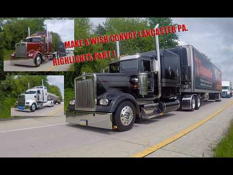 2026 Make a wish Convoy Lancaster Pa. Highlights Part 1