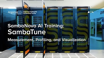 ALCF AI Testbed Training: Modeling: SambaTune