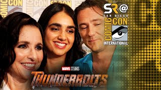 Julia Louis-Dreyfus, Geraldine Viswanathan & Lewis Pullman Talk Thunderbolts* At SDCC 2024