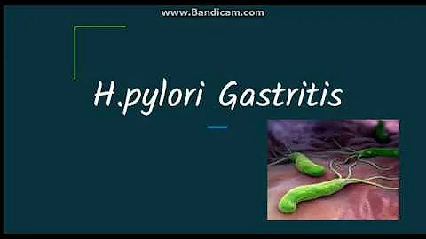 Helicobacter pylori gastritis: Pathogenesis and morphology