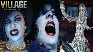 Lady Dimitrescu Mourns The Deaths Of Her Mutated Daughters - Resident Evil 8 Village