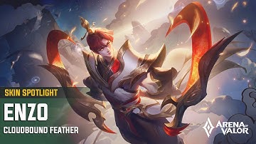 Cloudbound Feather Enzo Skin Spotlight | Arena of Valor - TiMi Studios