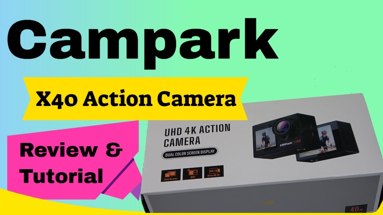 Campark X40 Action Camera - YouTube