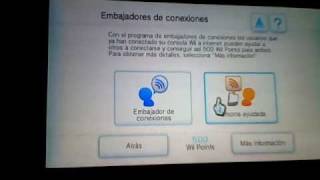 Embajador de Conexiones 500 Wii Points Nintendo Gratis Facil sin trucos 2012