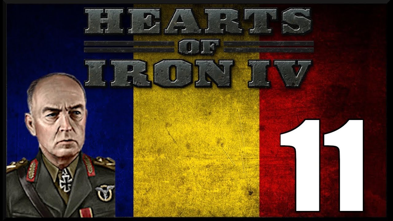 HOI4 Man the Guns Romania #11 I found it I did. A way through the marshes...