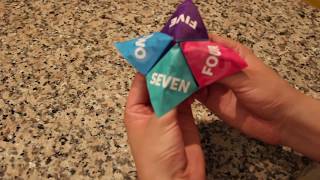 Paper Fortune Teller Tutorial ~ TD Summer Reading Club 2017