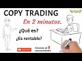 COPY TRADING ¿Que es? ¿Es rentable?.