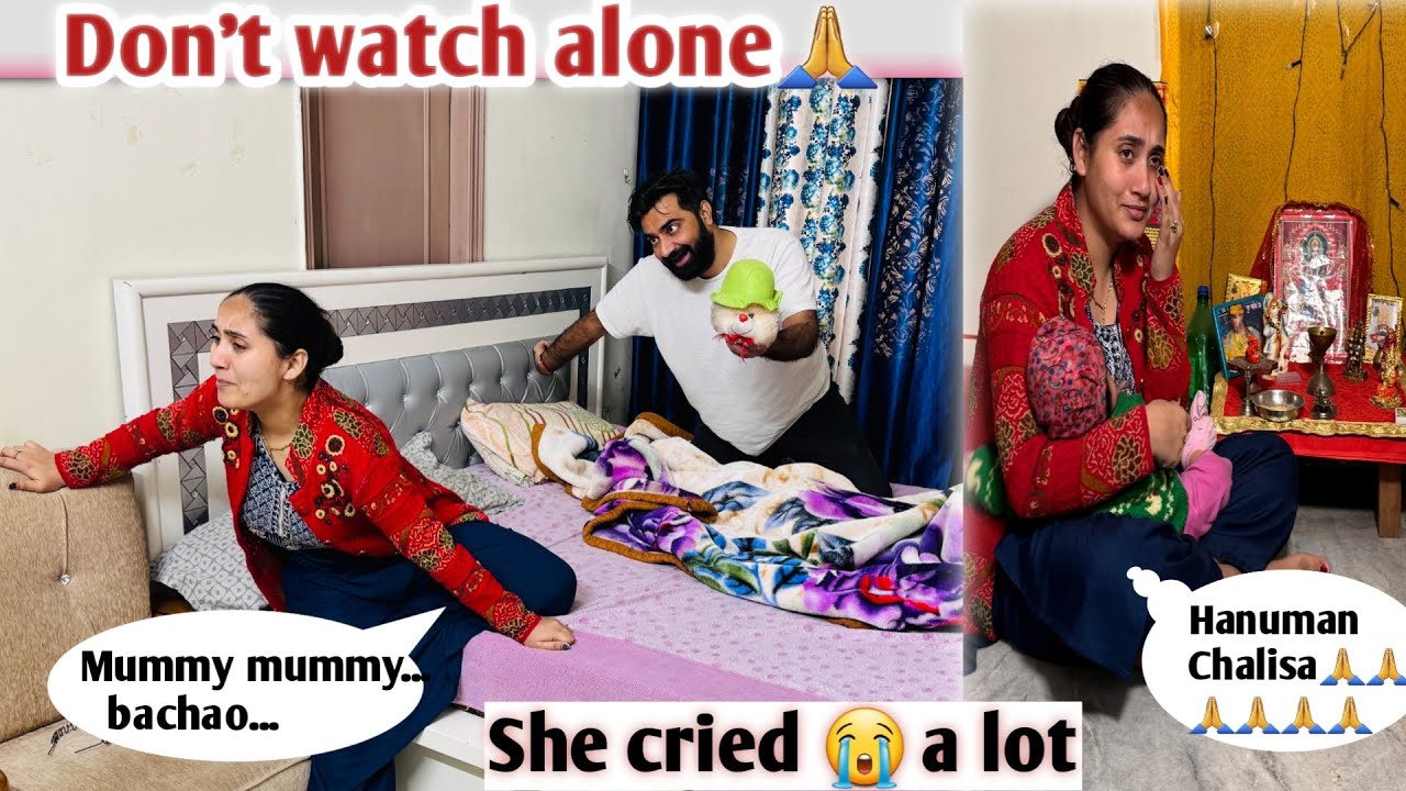 Ghost Prank | Please Don’t watch alone 🙏 *She Cried😭 a lot*