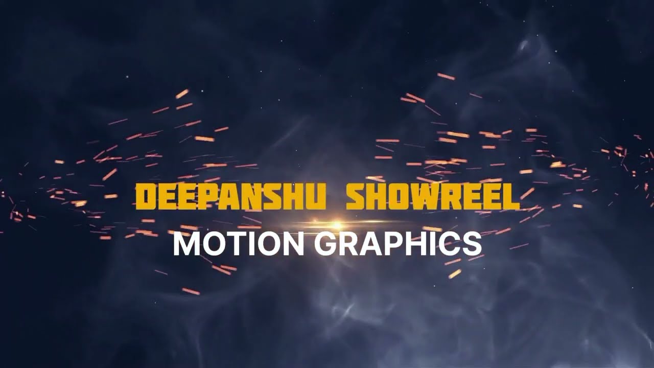 Deepanshu Motion Graphics Showreel